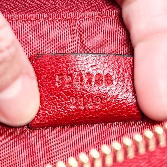 Gucci Red and Blue Dragon Clutch - Picture 8 of 8